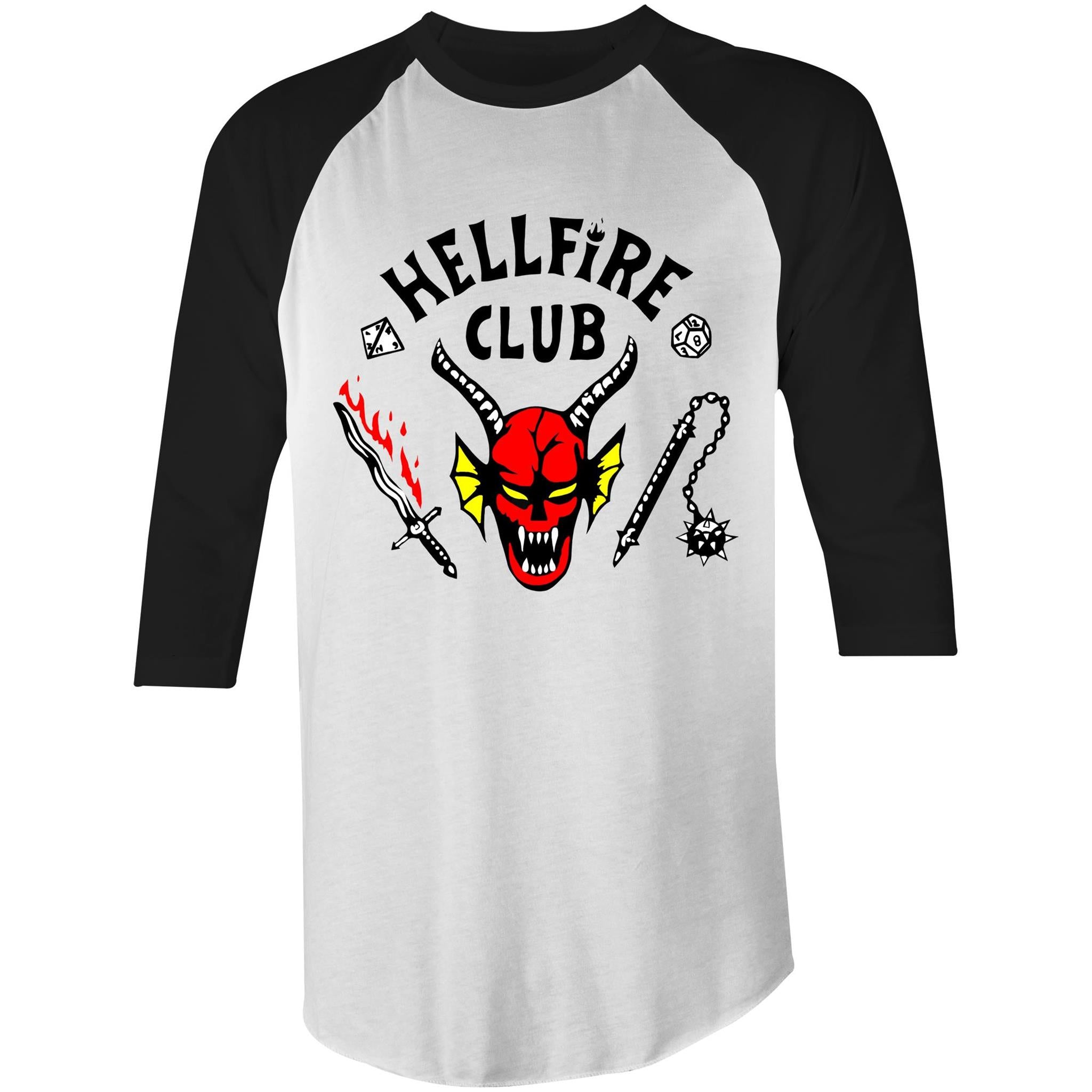 Hellfire Club Raglan Tee
